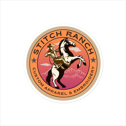 Ranch Hand Sticker Wht Accessories – Stitch Ranch