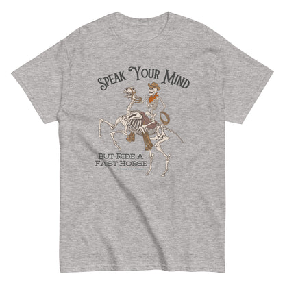 MODERN SPEAK YOUR MIND T-SHIRT