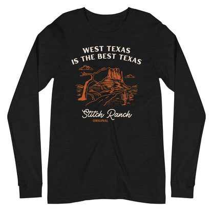 WEST TEXAS LONG SLEEVE T-SHIRT