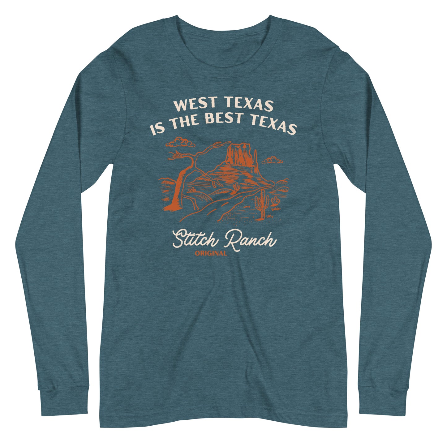 WEST TEXAS LONG SLEEVE T-SHIRT