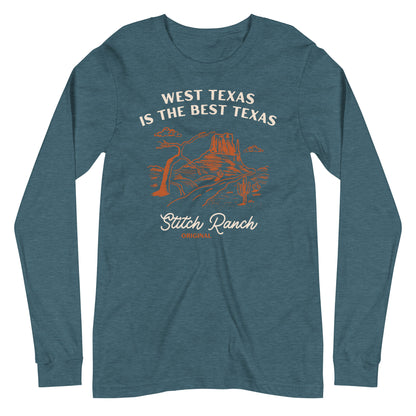 WEST TEXAS LONG SLEEVE T-SHIRT